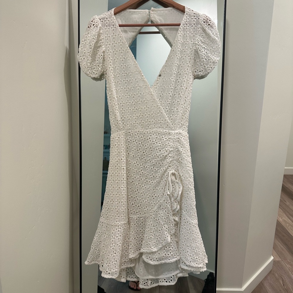 Bardot Eyelet midi dress size 8/m